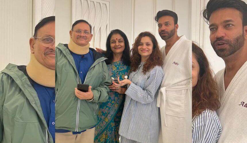 Ankita Lokhande Family